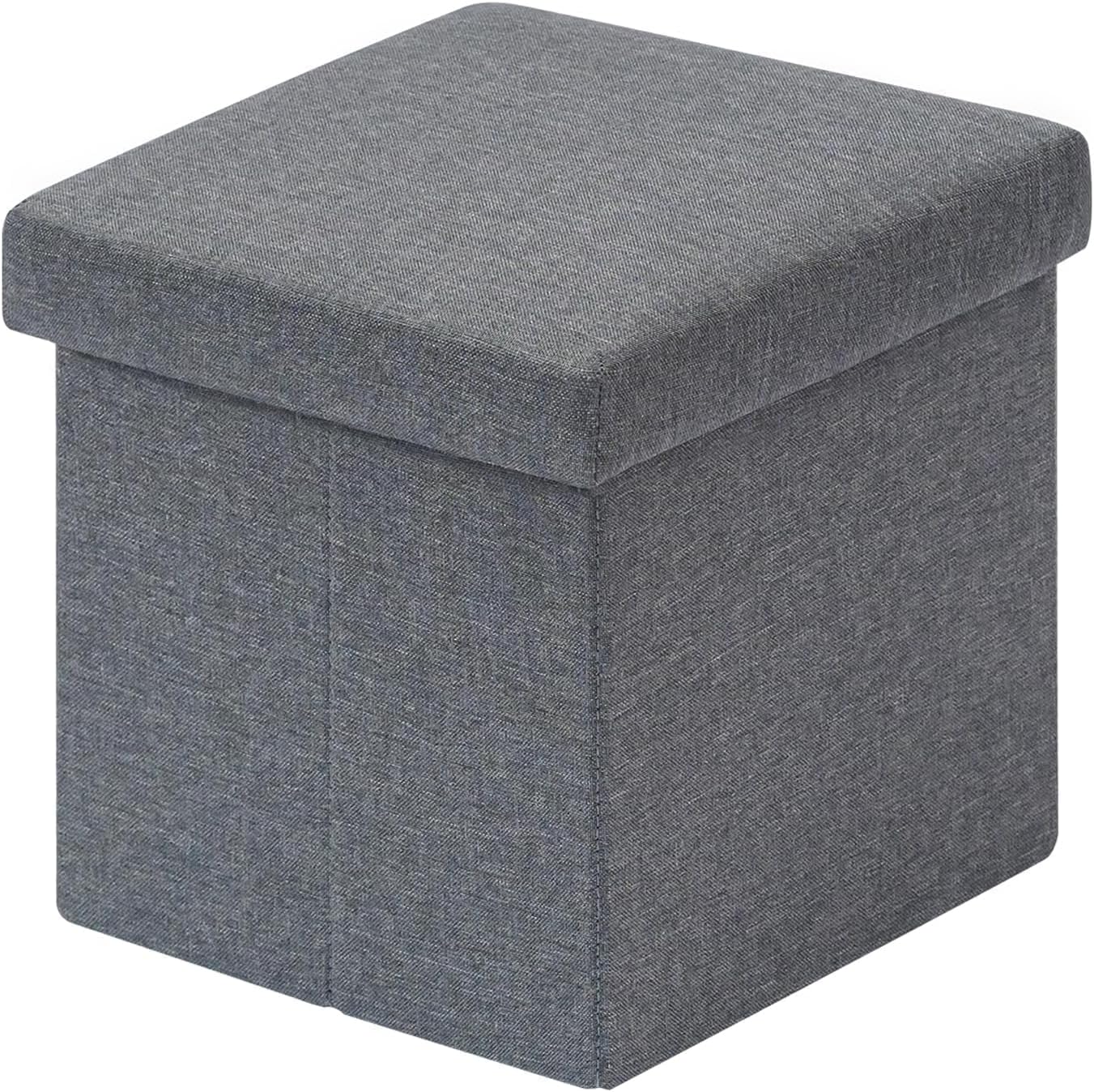 Cube storage ottoman footrest